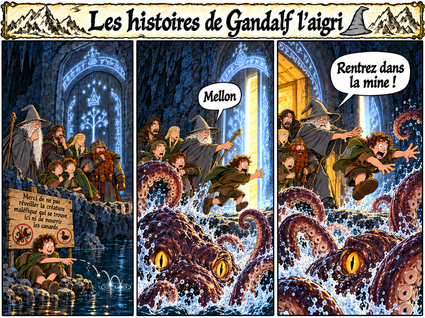 Les portes de la Moria