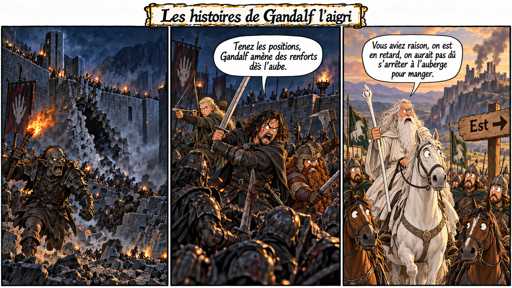 A l'Aube, regardez vers L'Est